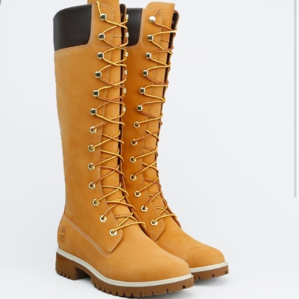 TIMBERLAND 14-INCH PREMIUM LACE WATERPROOF BOOTS
